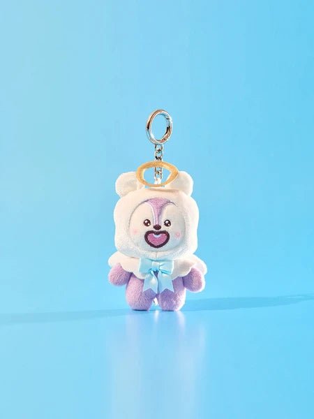 (Pre Order) BT21 - Angel & Villains: Angel PLUSH KEYRING - KPop Idol