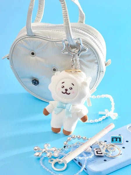 (Pre Order) BT21 - Angel & Villains: Angel PLUSH KEYRING - KPop Idol