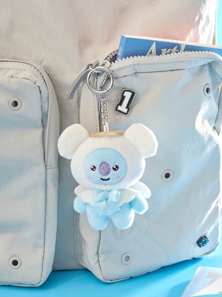 (Pre Order) BT21 - Angel & Villains: Angel PLUSH KEYRING - KPop Idol