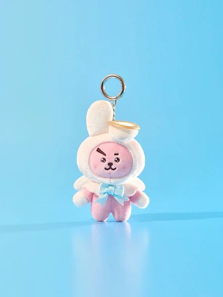 (Pre Order) BT21 - Angel & Villains: Angel PLUSH KEYRING - KPop Idol