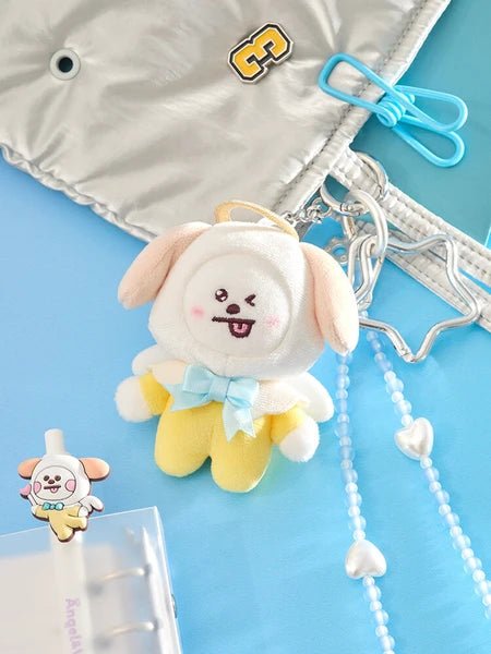 (Pre Order) BT21 - Angel & Villains: Angel PLUSH KEYRING - KPop Idol