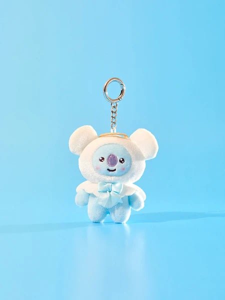 (Pre Order) BT21 - Angel & Villains: Angel PLUSH KEYRING - KPop Idol