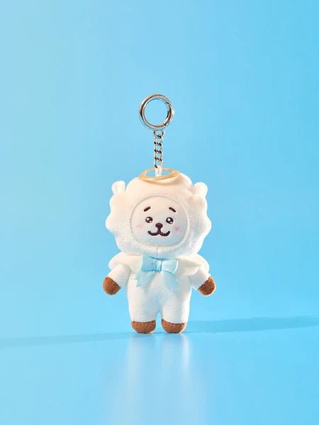 (Pre Order) BT21 - Angel & Villains: Angel PLUSH KEYRING - KPop Idol