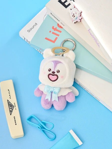 (Pre Order) BT21 - Angel & Villains: Angel PLUSH KEYRING - KPop Idol