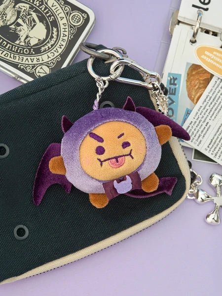 (Pre Order) BT21 - Angel & Villains: Villain PLUSH KEYRING - KPop Idol