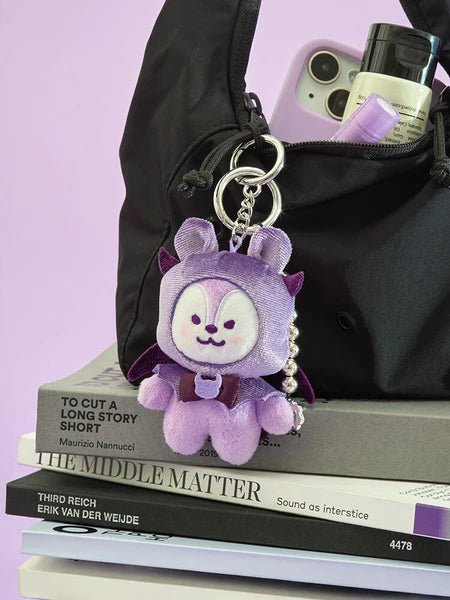 (Pre Order) BT21 - Angel & Villains: Villain PLUSH KEYRING - KPop Idol