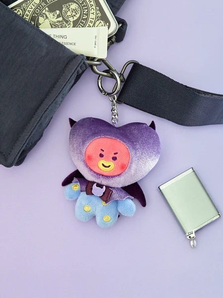 (Pre Order) BT21 - Angel & Villains: Villain PLUSH KEYRING - KPop Idol