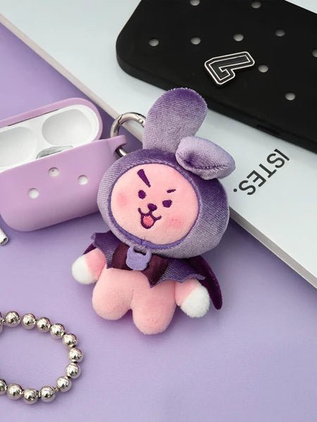 (Pre Order) BT21 - Angel & Villains: Villain PLUSH KEYRING - KPop Idol