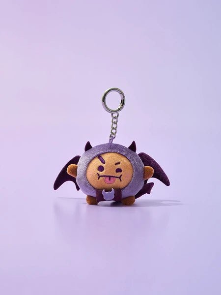 (Pre Order) BT21 - Angel & Villains: Villain PLUSH KEYRING - KPop Idol
