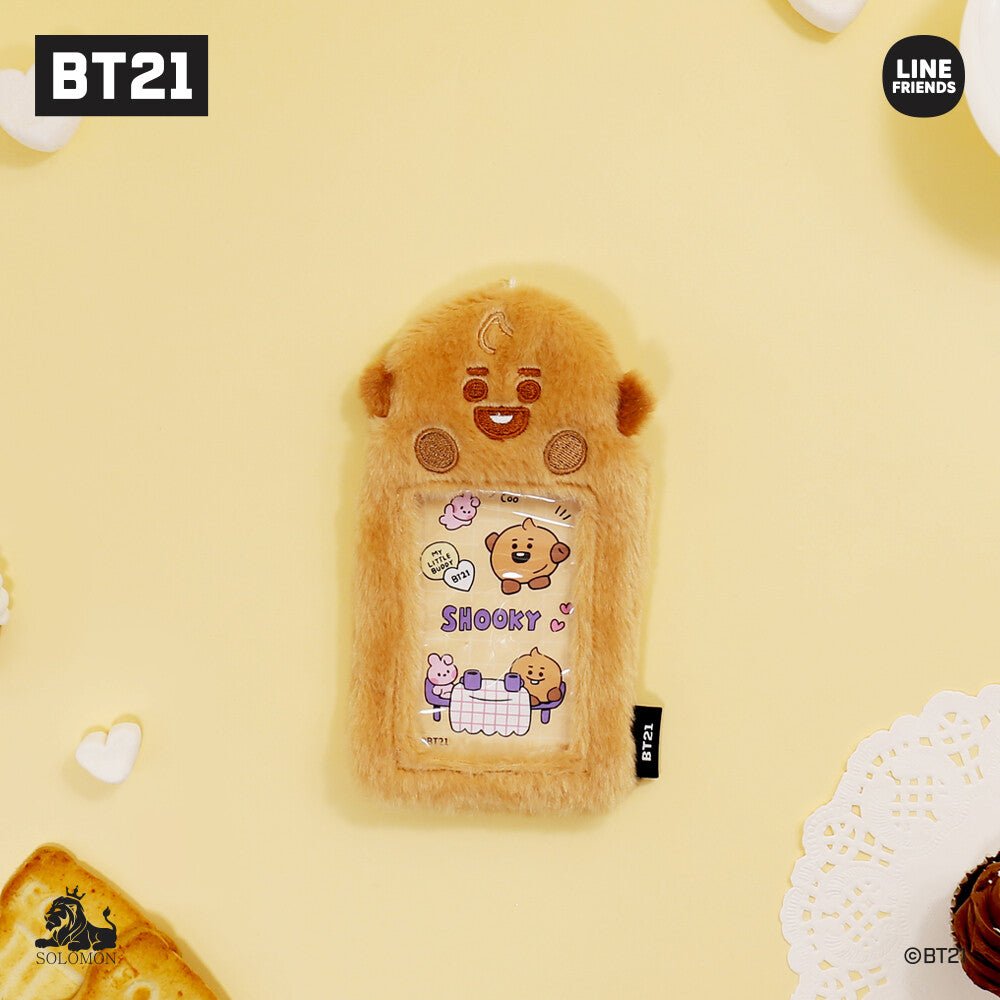 (Pre Order) BT21 Fluffy Photocard Holder - KPop Idol