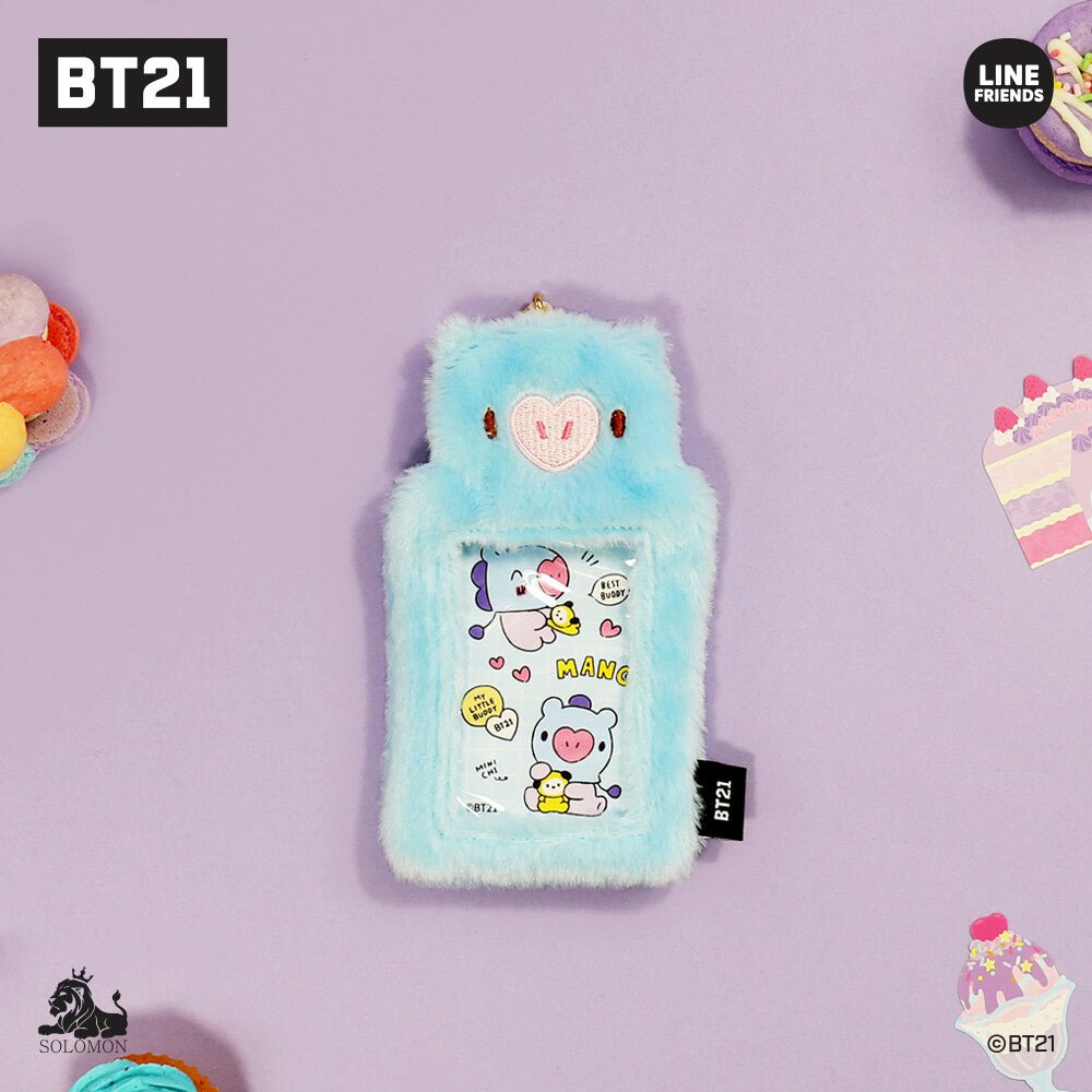 (Pre Order) BT21 Fluffy Photocard Holder - KPop Idol