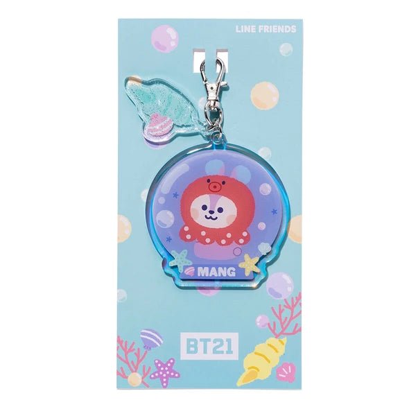 (Pre Order) BT21 Japan - Sea Creatures Acrylic Keyring - KPop Idol