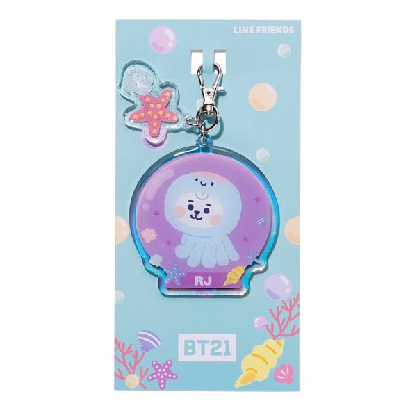 (Pre Order) BT21 Japan - Sea Creatures Acrylic Keyring - KPop Idol
