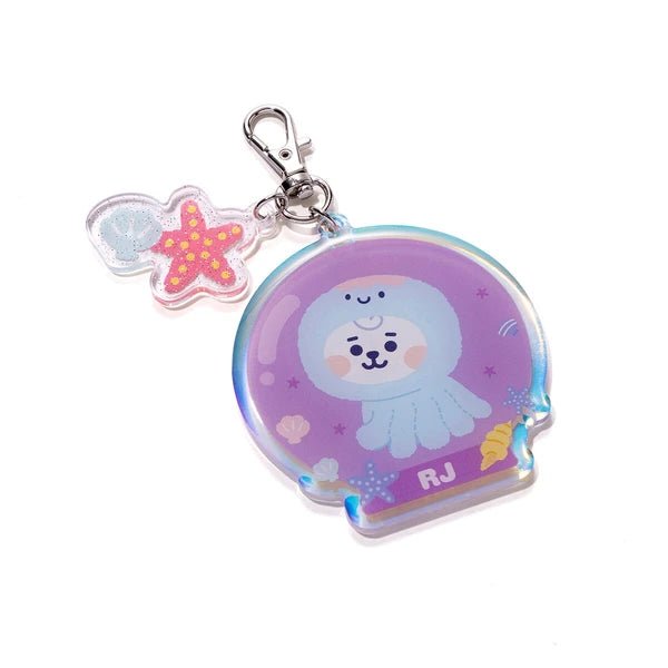 (Pre Order) BT21 Japan - Sea Creatures Acrylic Keyring - KPop Idol