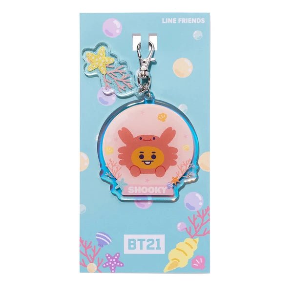 (Pre Order) BT21 Japan - Sea Creatures Acrylic Keyring - KPop Idol