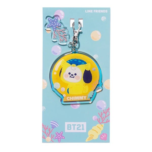 (Pre Order) BT21 Japan - Sea Creatures Acrylic Keyring - KPop Idol