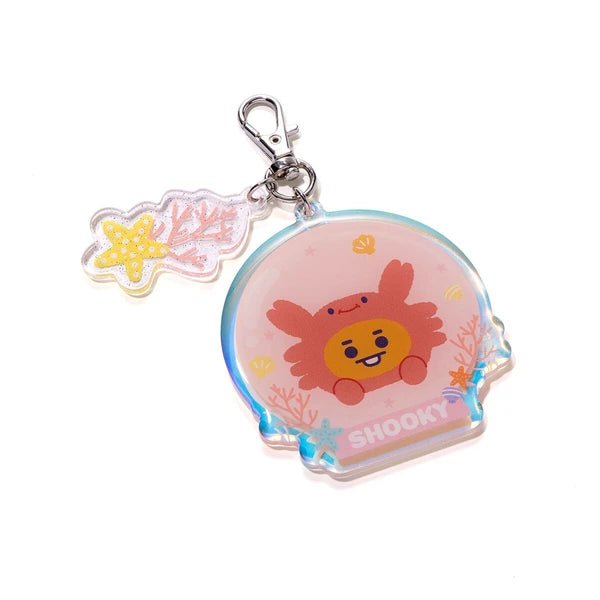 (Pre Order) BT21 Japan - Sea Creatures Acrylic Keyring - KPop Idol