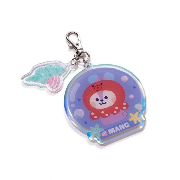 (Pre Order) BT21 Japan - Sea Creatures Acrylic Keyring - KPop Idol