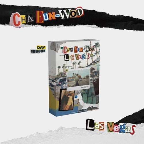 (Pre Order) Cha Eun Woo - Las Vegas Photobook (version choice) with Music Korea POB - KPop Idol