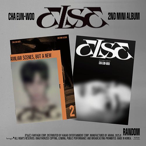 (Pre Order) Cha Eunwoo - Else (random cover) - KPop Idol