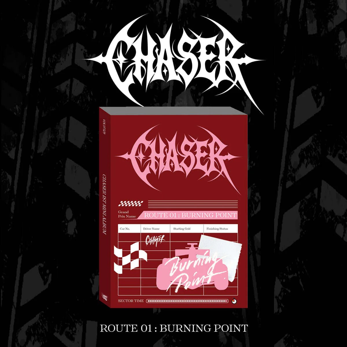 (Pre Order) Chaser - Route 01: Burning Point - KPop Idol