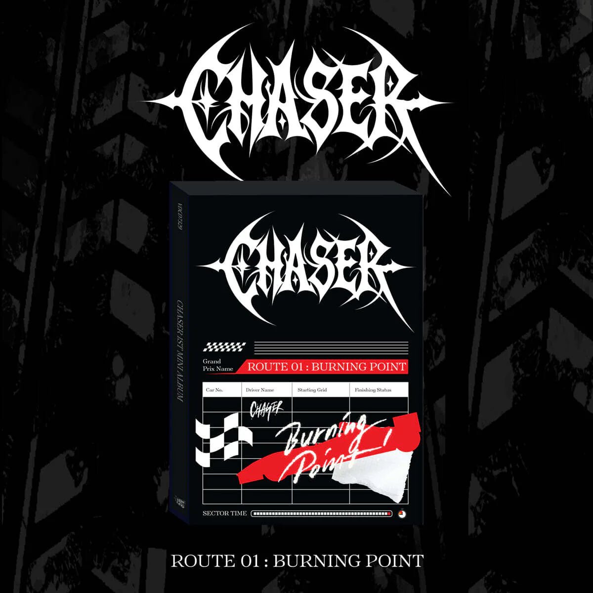 (Pre Order) Chaser - Route 01: Burning Point - KPop Idol