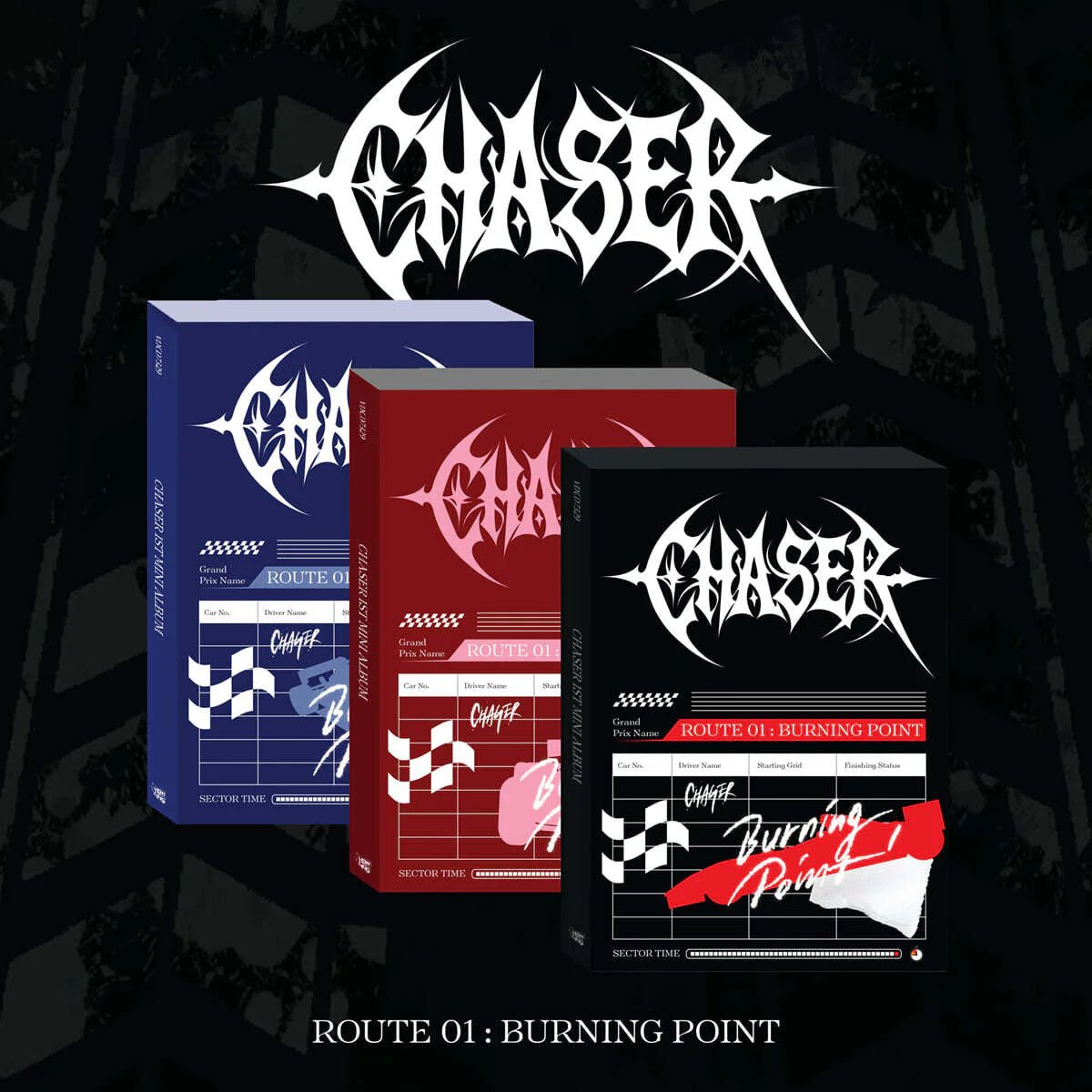 (Pre Order) Chaser - Route 01: Burning Point - KPop Idol