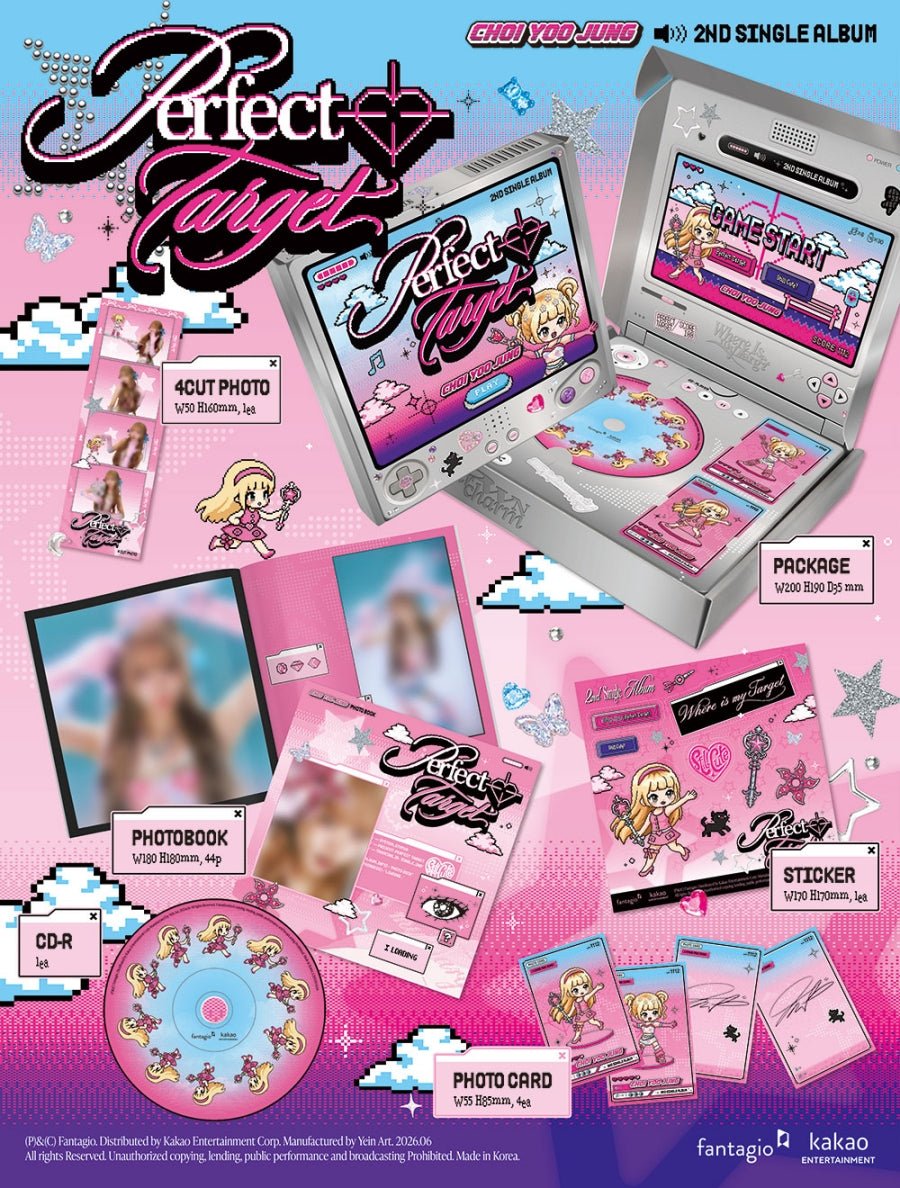 (Pre Order) Choi Youjung - Perfect Target - KPop Idol