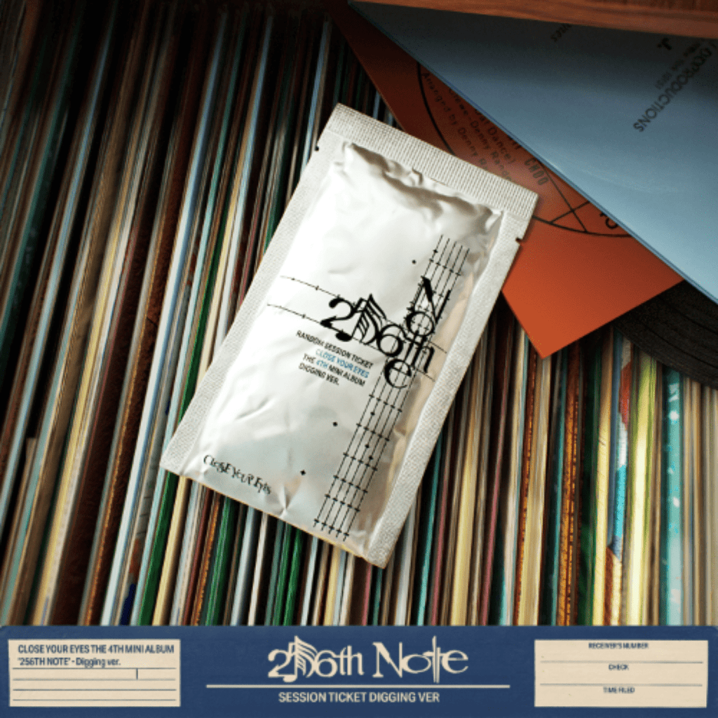 (Pre Order) Close Your Eyes - 256th Note: Digging Ver. - KPop Idol