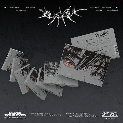 (Pre Order) Close Your Eyes - Blackout: eyes version - KPop Idol