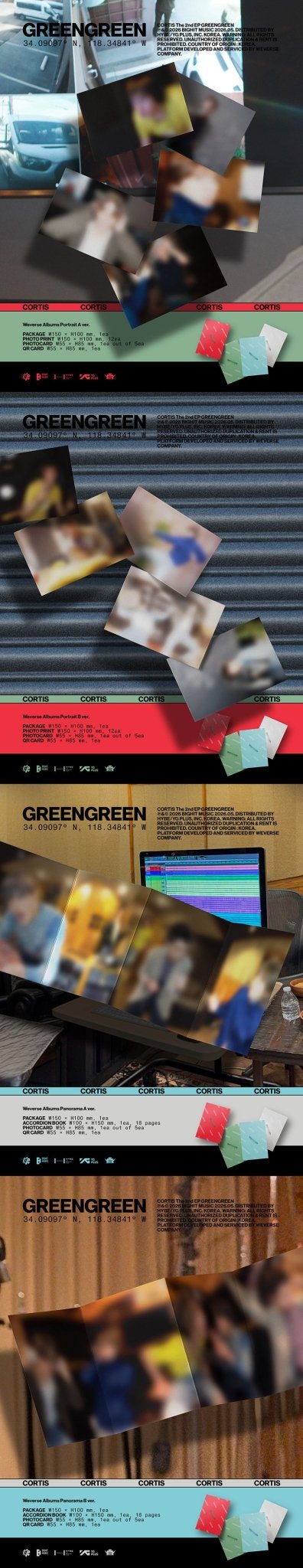 (Pre Order) Cortis - Greengreen: Weverse Album - KPop Idol