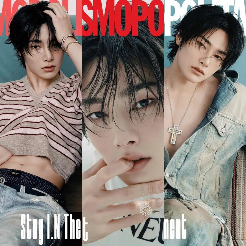 (Pre Order) Cosmpolitan Korea Magazine - DEC25. Cover: I.N (version choice) - KPop Idol