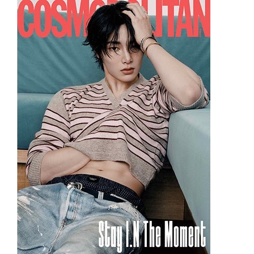 (Pre Order) Cosmpolitan Korea Magazine - DEC25. Cover: I.N (version choice) - KPop Idol