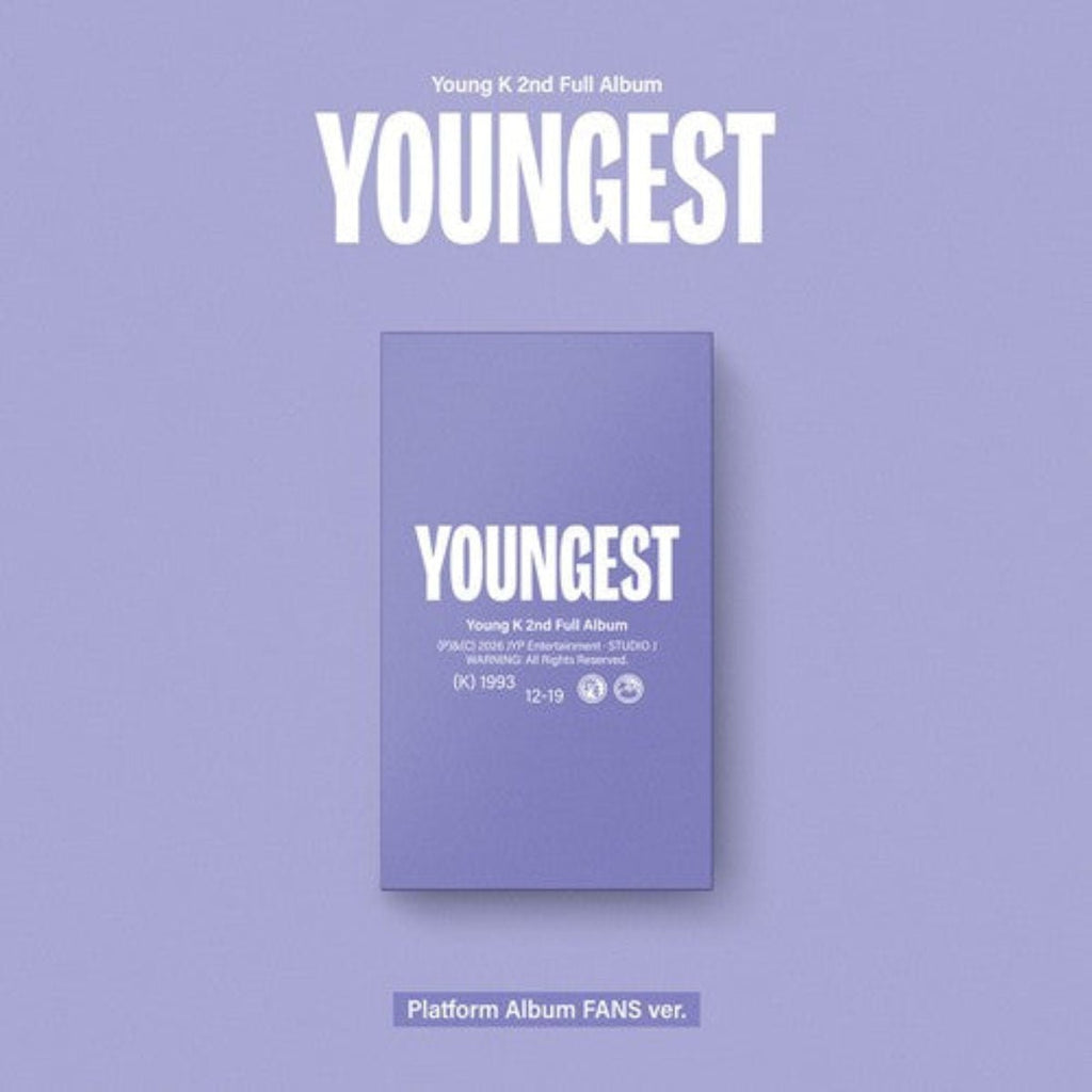 (Pre Order) Day6 Young K - Youngest: FANs Album Ver. - KPop Idol