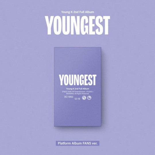 (Pre Order) Day6 Young K - Youngest: FANs Album Ver.