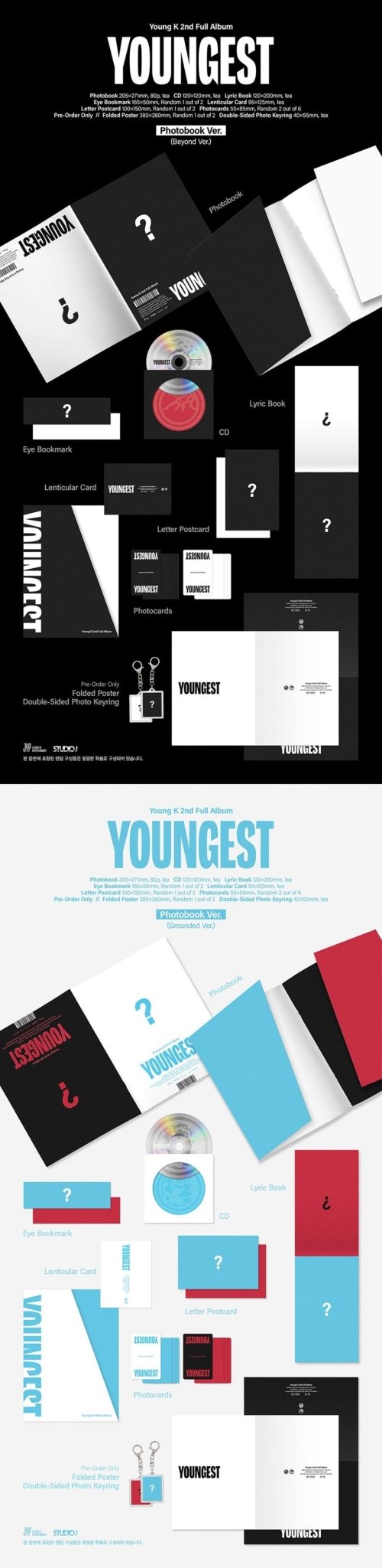 (Pre Order) Day6 Young K - Youngest: Photobook Ver. - KPop Idol