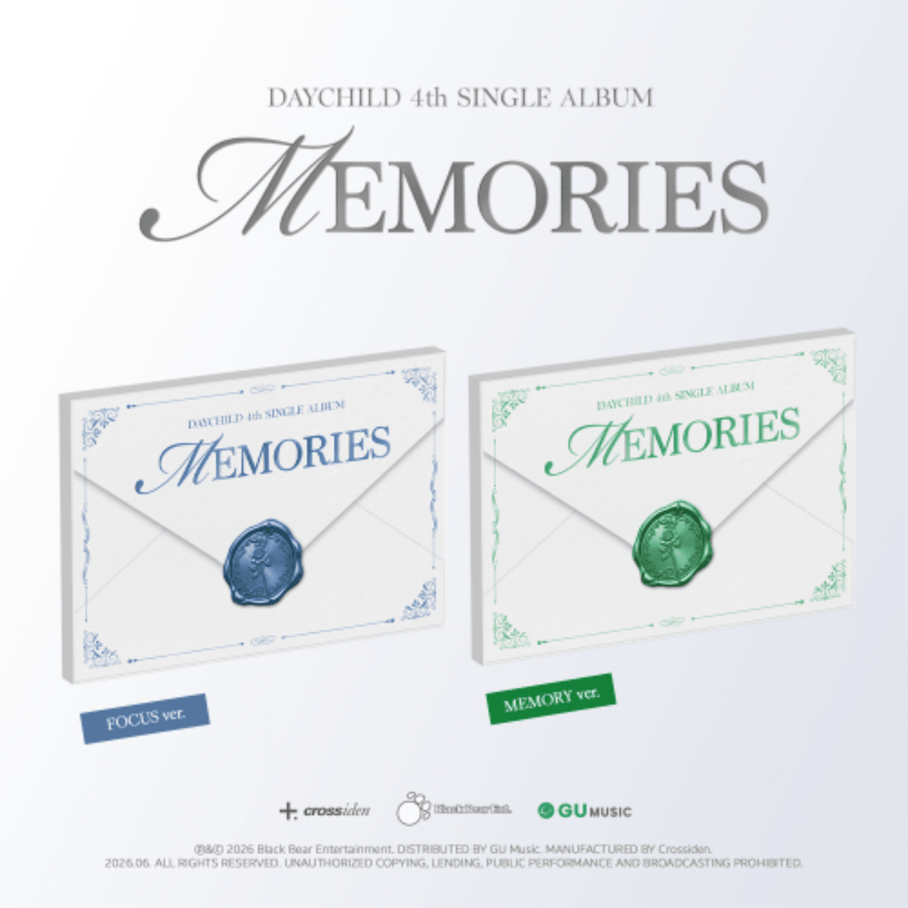 (Pre Order) DayChild - Memorise: Envelope Ver. - KPop Idol