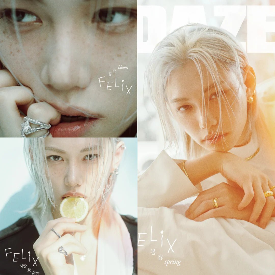 (Pre Order) Dazed Korea Magazine - APR26. Cover: Stray Kids - Felix - KPop Idol