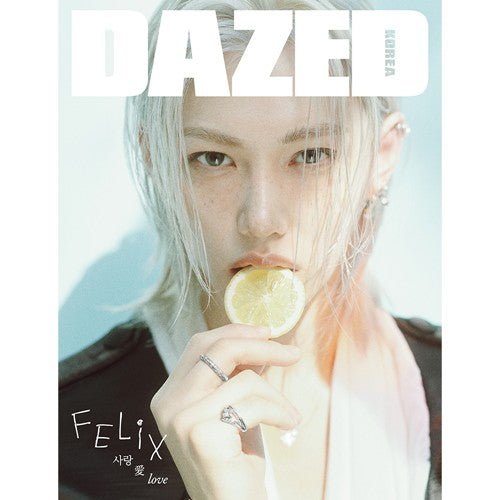 (Pre Order) Dazed Korea Magazine - APR26. Cover: Stray Kids - Felix - KPop Idol