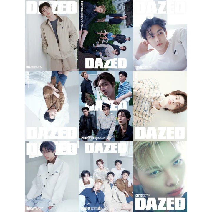 (Pre Order) Dazed Korea Magazine - MAY26. Cover - Enhypen - KPop Idol