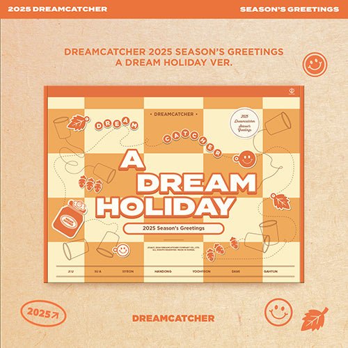 (Pre Order) Dreamcatcher 2025 Season's Greetings A Dream Holiday Version - KPop Idol