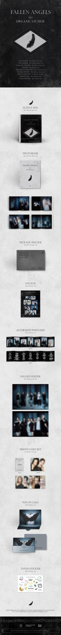 (Pre Order) Dreamcatcher - Fallen Angels Official Photobook - KPop Idol