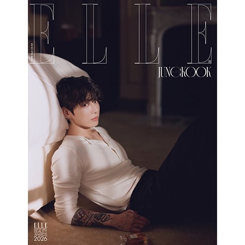 (Pre Order) Elle Korea Magazine JAN26. Cover: Jung Kook of BTS (version choice) - KPop Idol