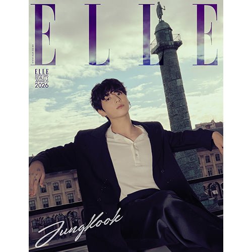 (Pre Order) Elle Korea Magazine JAN26. Cover: Jung Kook of BTS (version choice) - KPop Idol