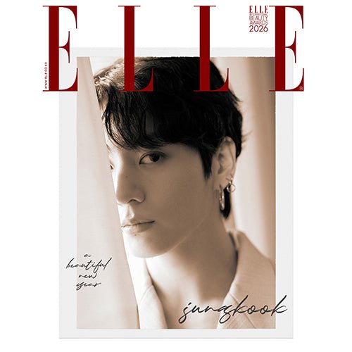 (Pre Order) Elle Korea Magazine JAN26. Cover: Jung Kook of BTS (version choice) - KPop Idol