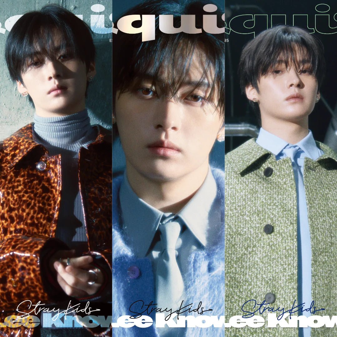 (Pre Order) Esquire Korea Magazine - AUG25. Cover: Stray Kids Lee Know (version choice) - KPop Idol