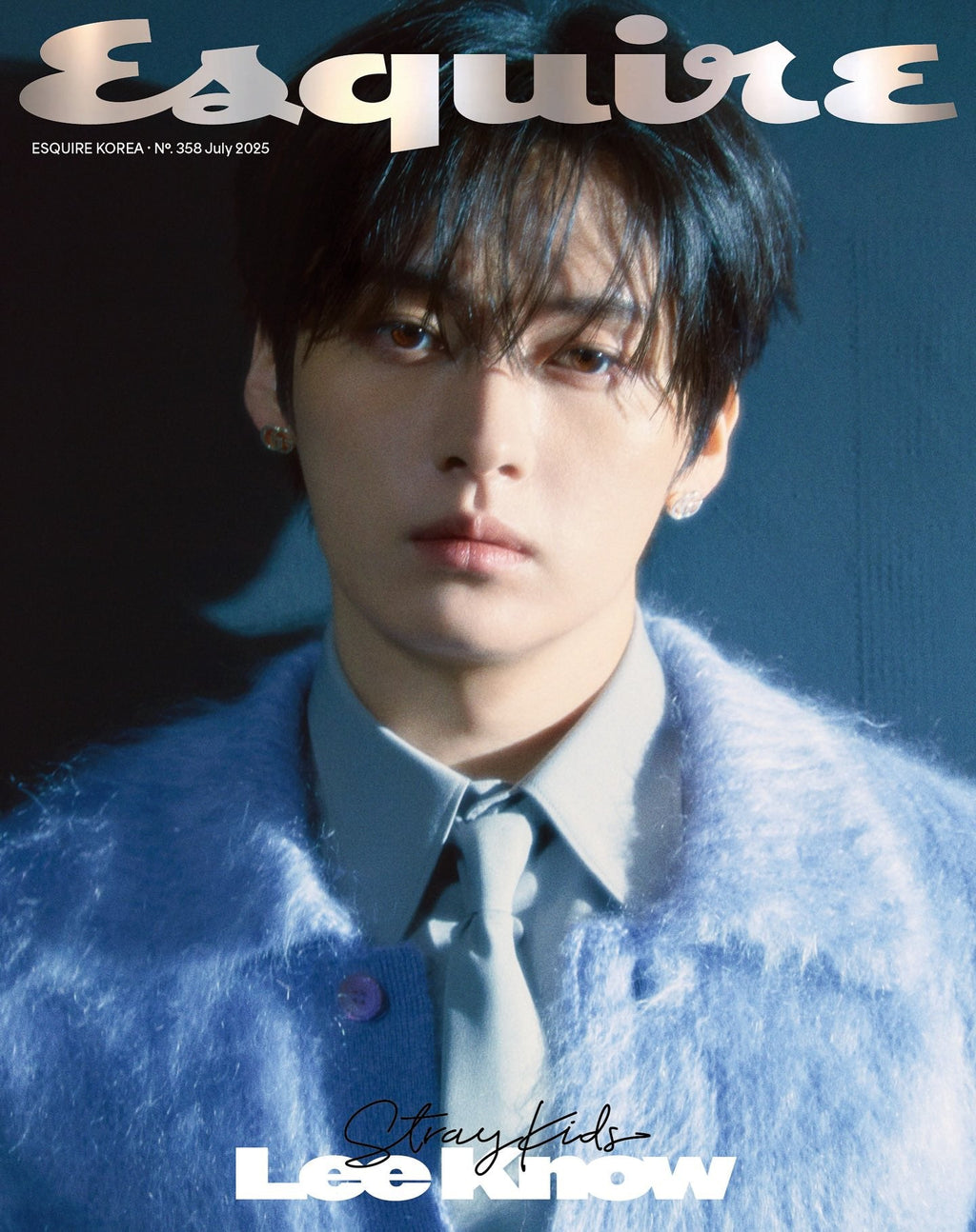 (Pre Order) Esquire Korea Magazine - AUG25. Cover: Stray Kids Lee Know (version choice) - KPop Idol