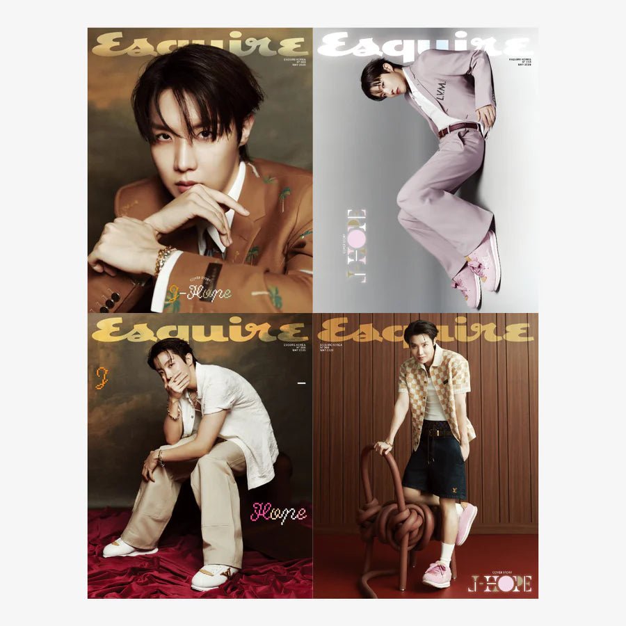 (Pre Order) Esquire Korea Magazine - MAY26. Cover: BTS J - Hope - KPop Idol
