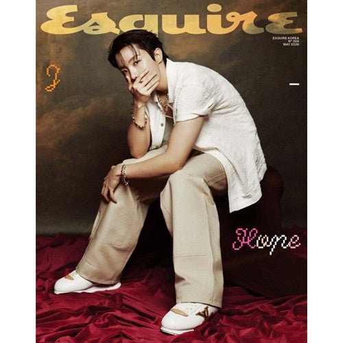 (Pre Order) Esquire Korea Magazine - MAY26. Cover: BTS J - Hope - KPop Idol