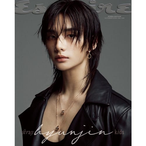 (Pre Order) Esquire Korea Oct 2024 Magazine - Hyunjin (version choice) - KPop Idol